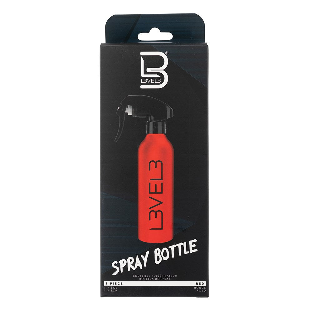 L3VEL3 Water Spray Bottle - Red