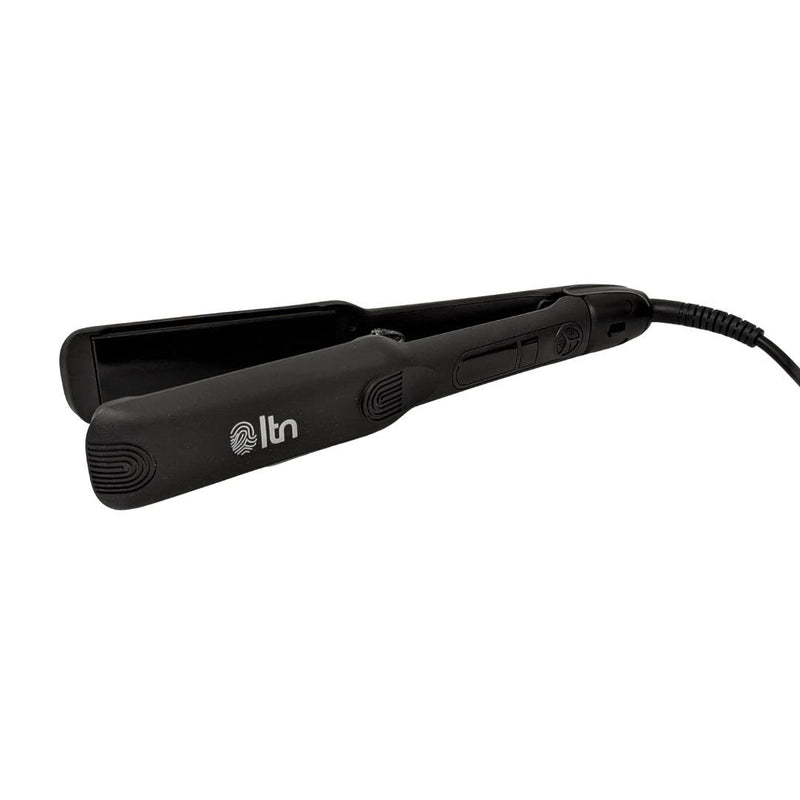 LTN Wide Hair Straightener 1.5" 32mm + Heat-Resistant Roll Mat Bag | Pro Styler by Anthony Nader | Adjustable Temp, Travel-Ready