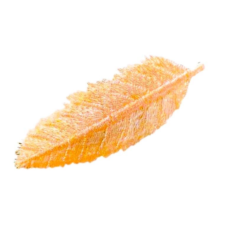 Leaf Hair Barrettes Elegant Snap Hair Clips 2pk