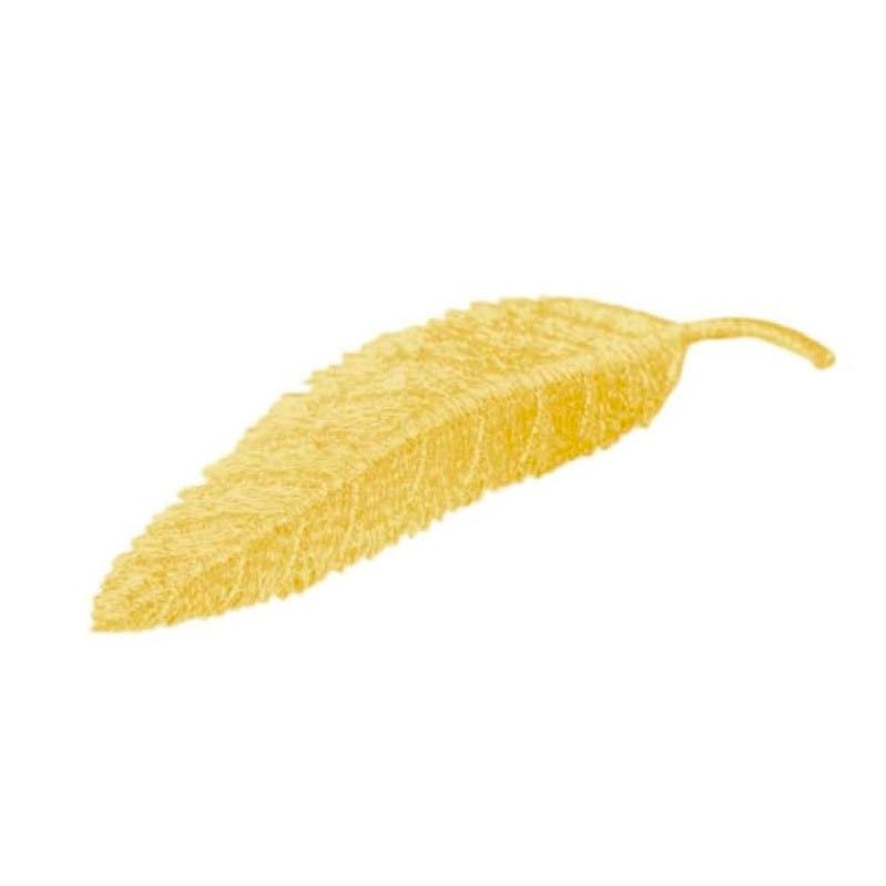 Leaf Hair Barrettes Elegant Snap Hair Clips 2pk