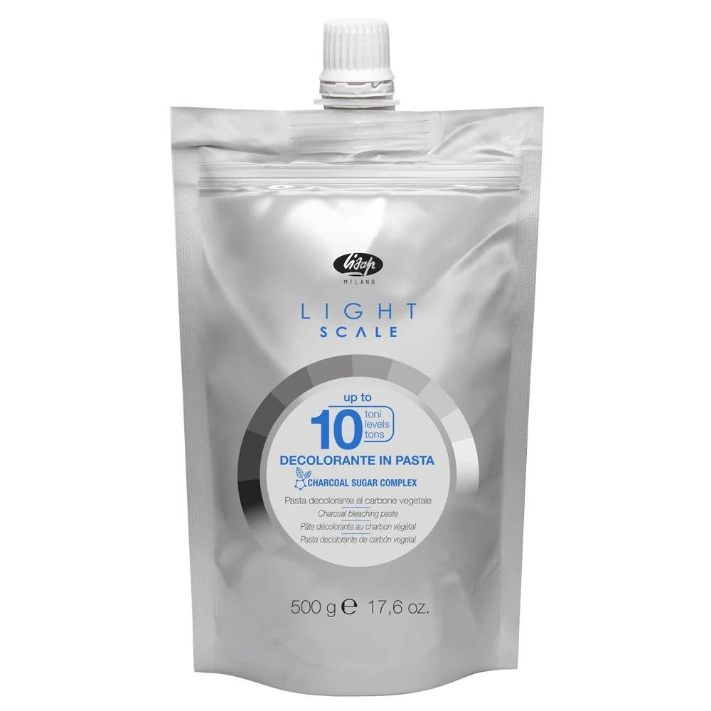 Lisap Milano Light Scale 10 Charcoal Sugar Complex Bleaching Paste 500g