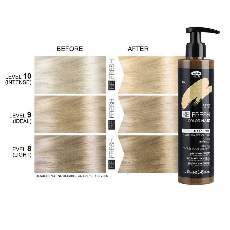 Lisap RE.Fresh Color Mask - Golden 250ml
