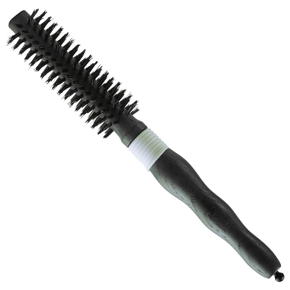 MIRA 284 Boar Bristle Radial Professional Hair Brush - 35mm White Ring