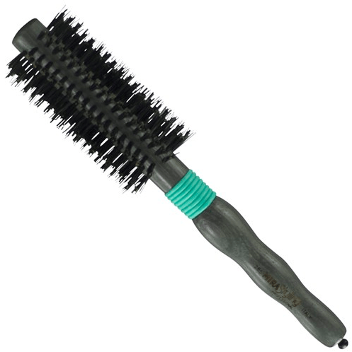 MIRA 285 Boar Bristle/Nylon Radial Professional Hair Brush - 50mm Green Ring