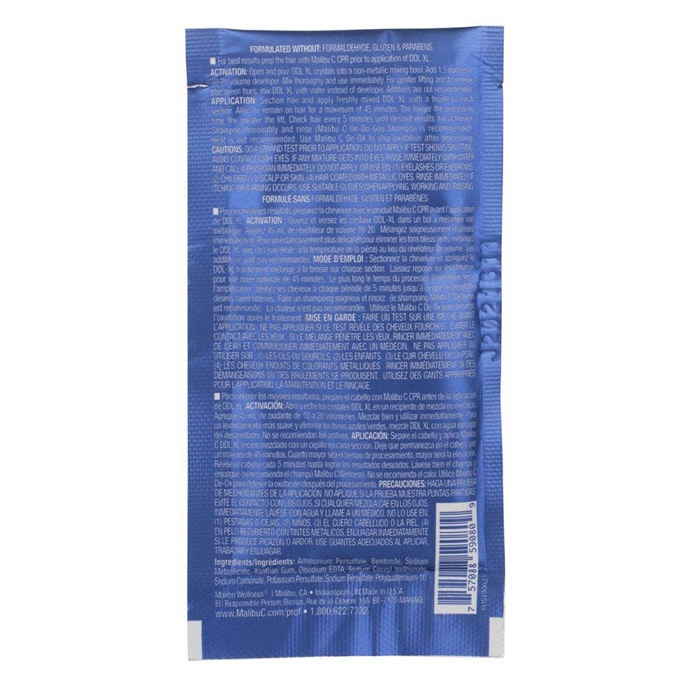 Malibu C DDL XL Direct Dye Lifter 20g x 6 Sachet