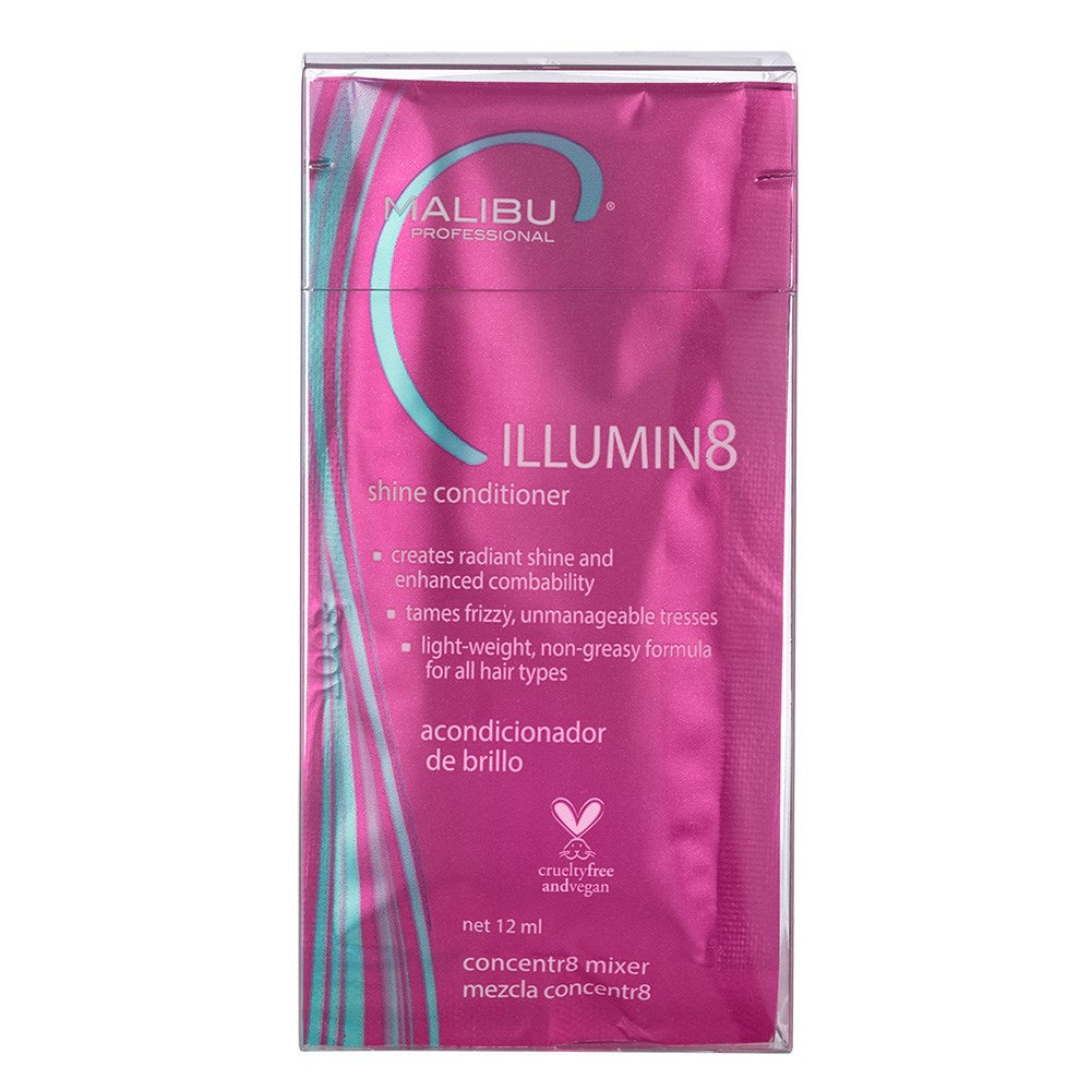 Malibu C Illumin8 Shine Conditioner 6pc x 12ml