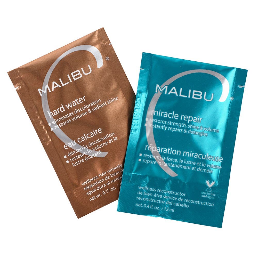Malibu C Mini Malibu Rehab Hard Water Wellness 5g + Miracle Repair 12ml