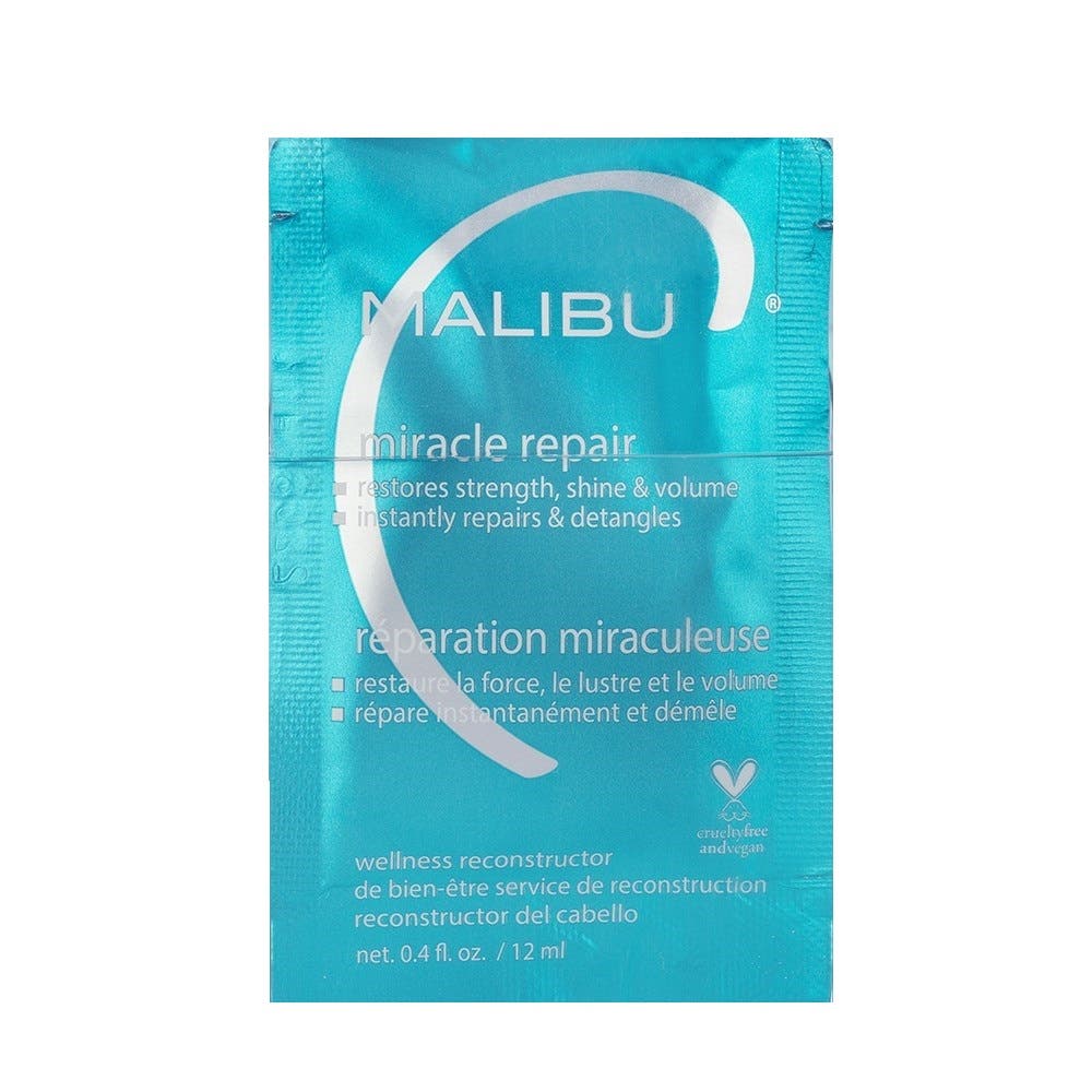 Malibu C Miracle Repair Hair Treatment 12ml x 1 Sachet Only