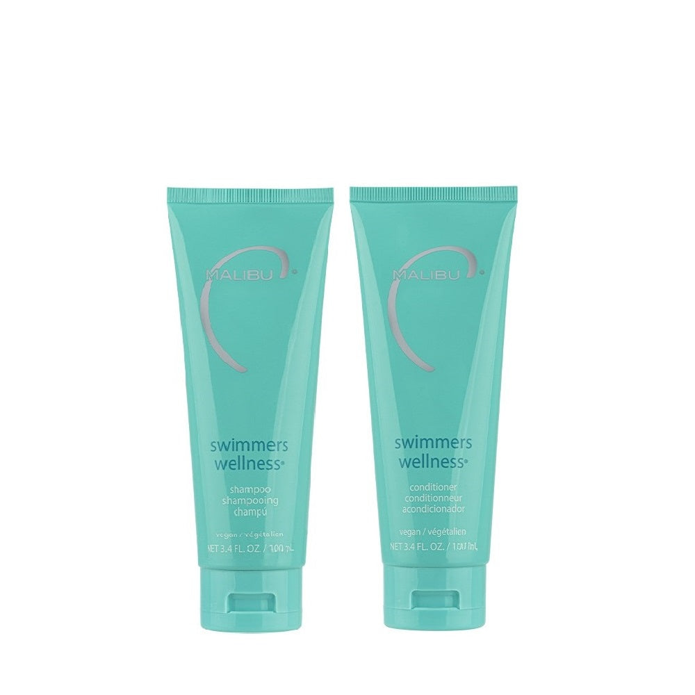 Malibu C Swimmers Shampoo & Conditioner Duo Travel size 100ml