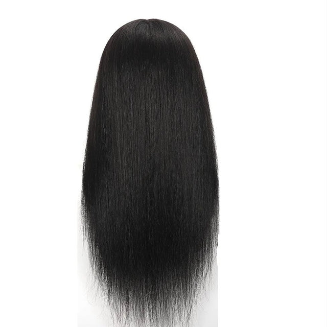 Mannequin Head Black Synthetic Hair 60cm / 24"