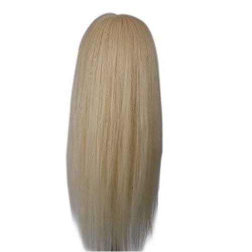 Mannequin Head Blonde Synthetic Hair 60 cm / 24"
