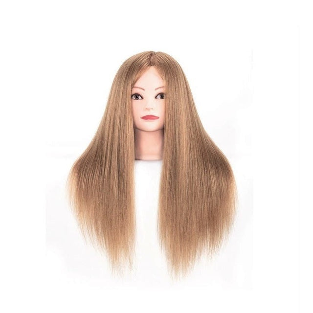 Mannequin Head Natural Blonde Synthetic Hair 60 cm / 24"