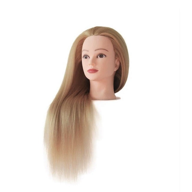 Mannequin Head Natural Blonde Synthetic Hair 60 cm / 24"