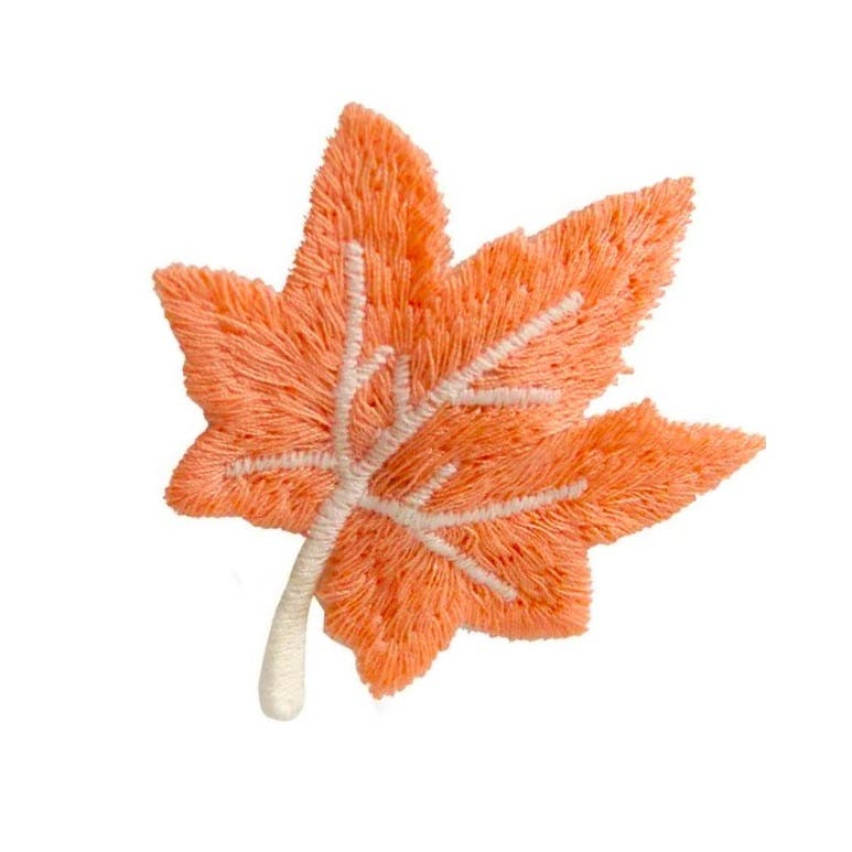 Maple Leaf Hair Barrettes Elegant Snap Hair Clips 2pk