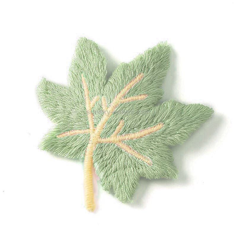 Maple Leaf Hair Barrettes Elegant Snap Hair Clips 2pk