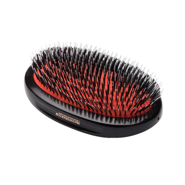 PRE-ORDER Military Popular Bristle & Nylon Hairbrush BN1M | Extra Stiff Boar Bristle Hair Brush