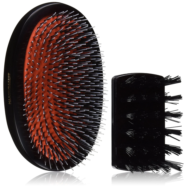 PRE-ORDER Military Popular Bristle & Nylon Hairbrush BN1M | Extra Stiff Boar Bristle Hair Brush