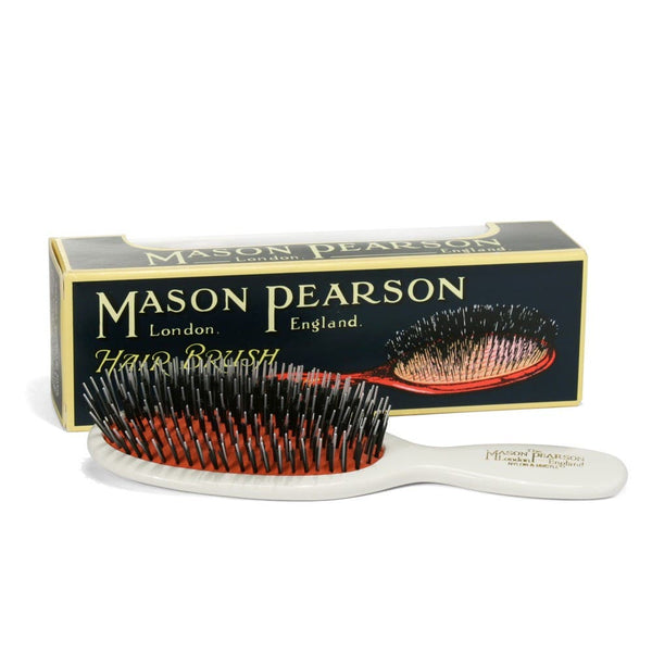 Mason Pearson Pocket Boar Bristle Nylon Ivory | SSS Hair – SSS HAIR
