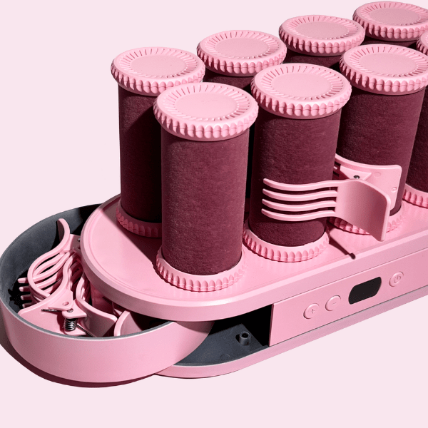 Mermade Digital Hot Rollers Pink 8041