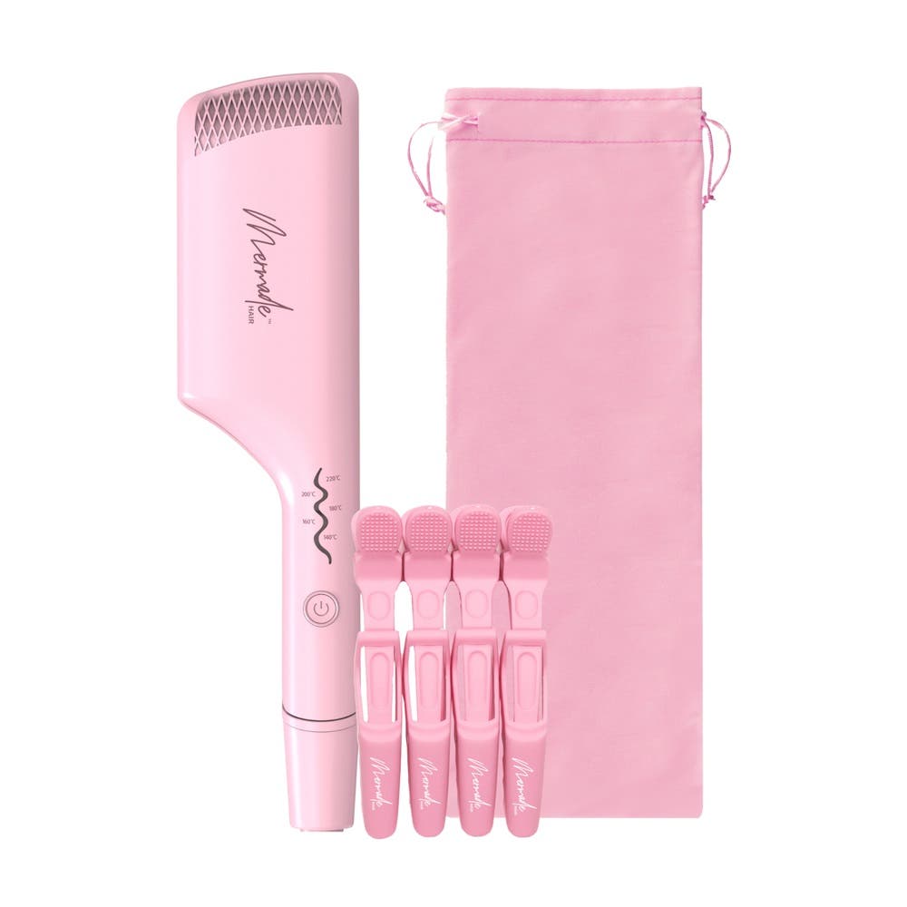 Mermade Double Waver MAX, Jumbo 32mm Double Barrel - Pink