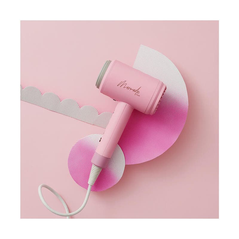 Mermade Hair Dryer with Ionic Airflow Technology - Pink #1009
