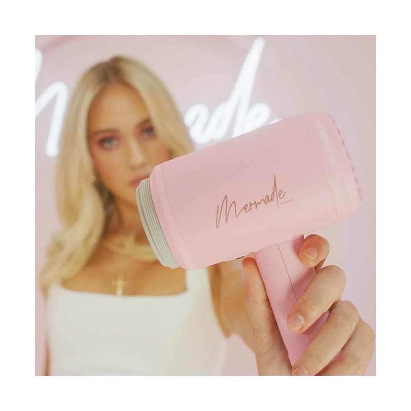 Mermade Hair Dryer with Ionic Airflow Technology - Pink #1009