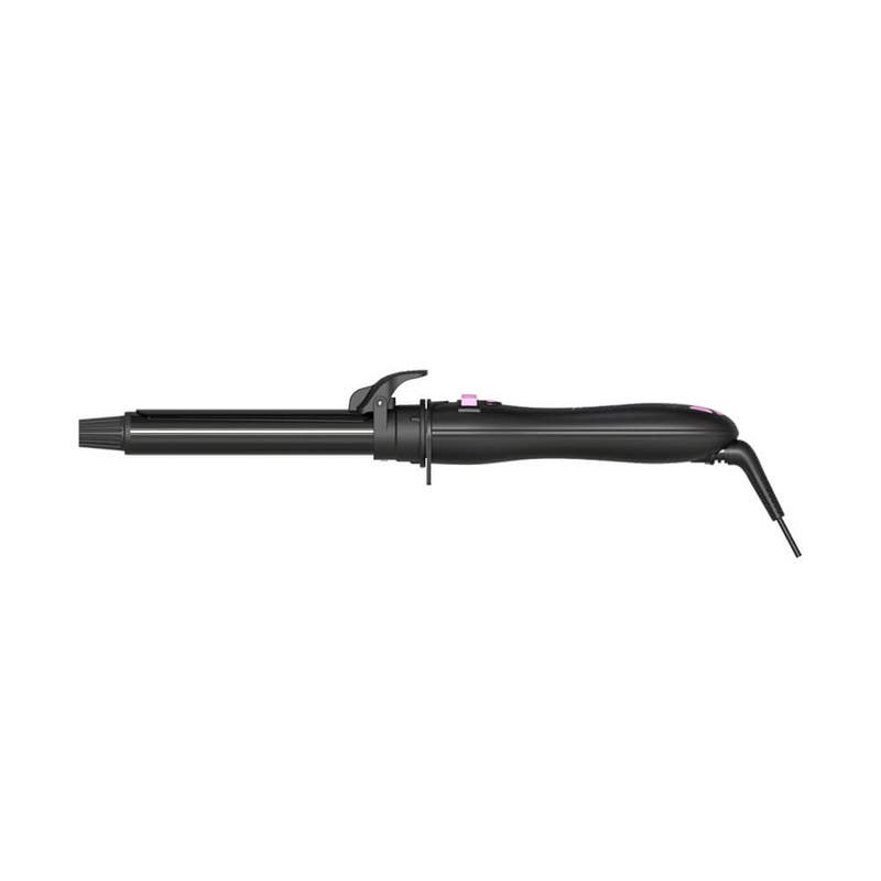 Mermade Hair Spin Curler Black 25mm - Rotating curling wand