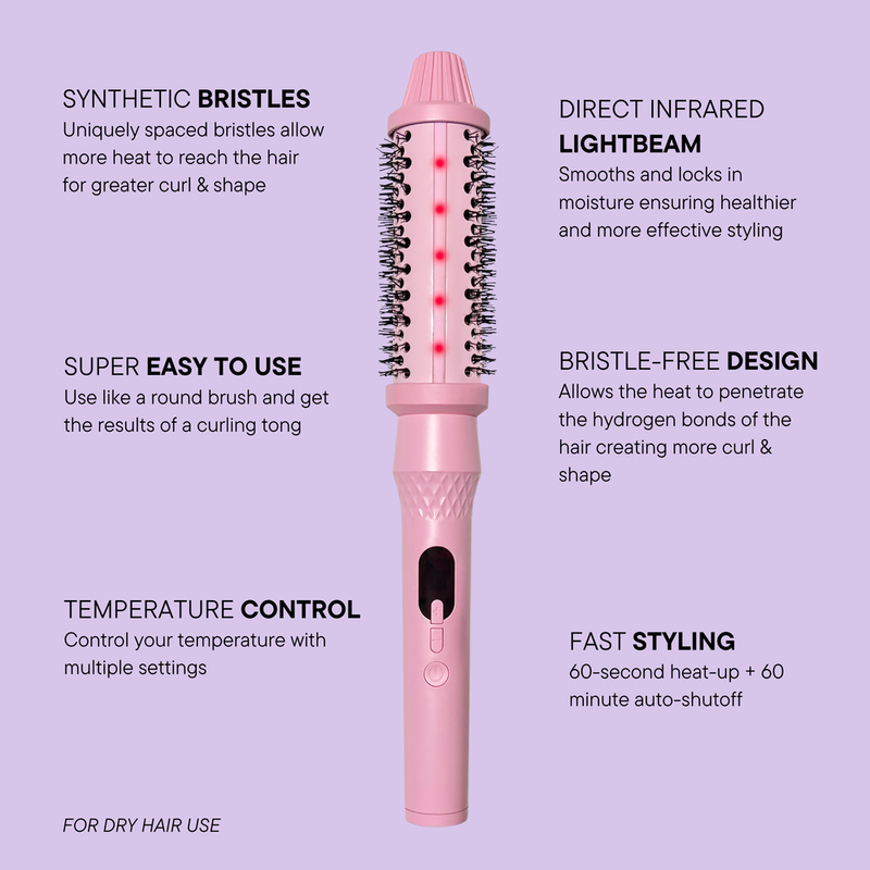Mermade Infrared Thermal Brush - Pink 4171