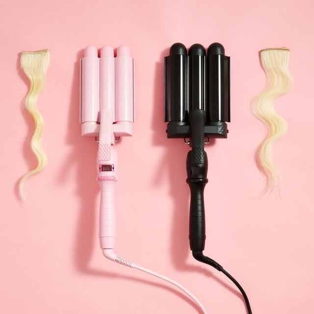 Mermade Triple Barrel Hair PRO Waver 32mm - Black #4002