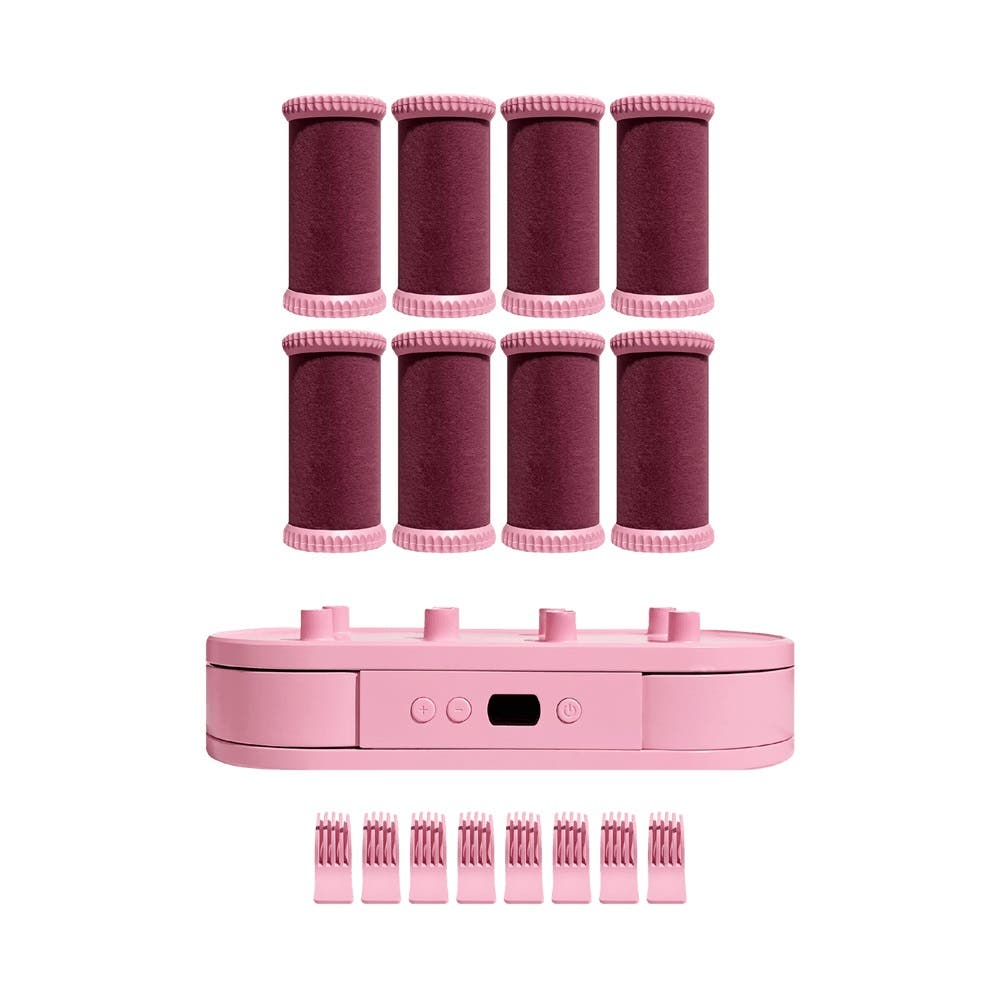 Mermade Digital Hot Rollers Pink 8041