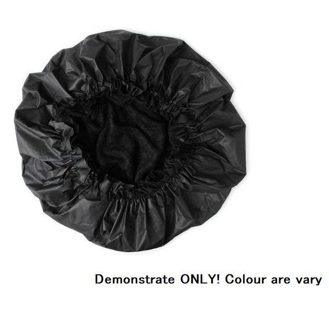 Microfibre Lined Shower Cap-White