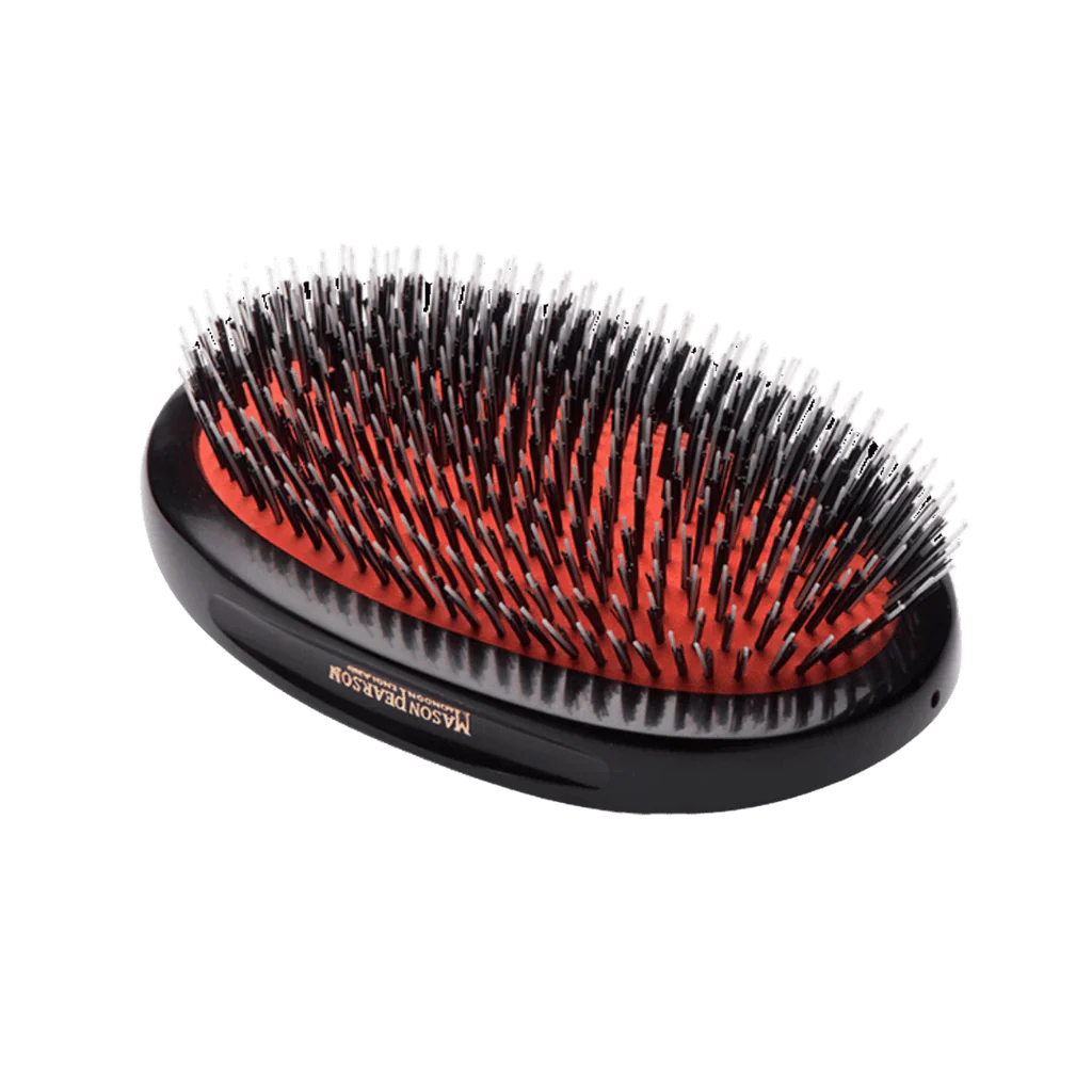 PRE-ORDER Military Popular Bristle & Nylon Hairbrush BN1M | Extra Stiff Boar Bristle Hair Brush