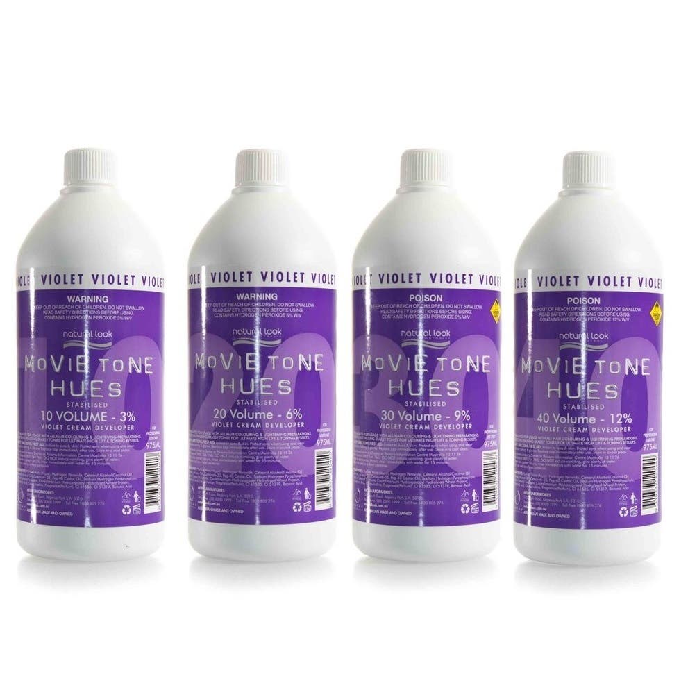 Movie Tone Hues Violet Cream Peroxide 950ml *choose volume
