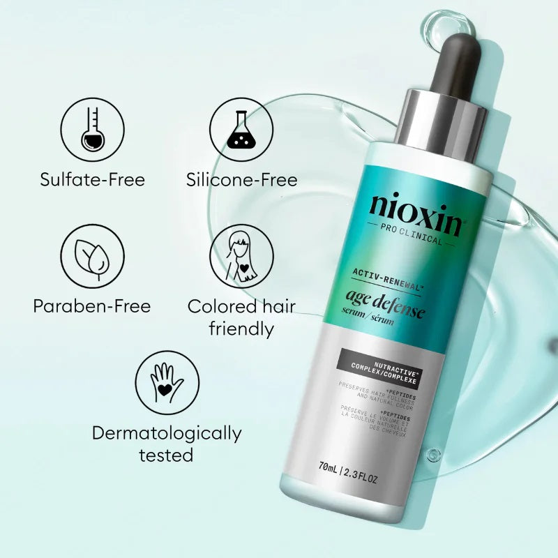 Nioxin Activ-Renewal Age Defense Serum 70ml