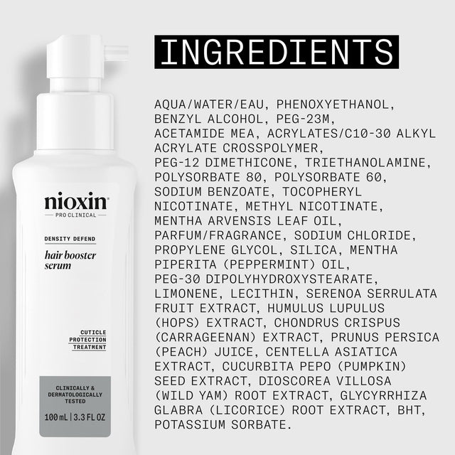 Nioxin Density Defend Hair Booster Serum 100ml