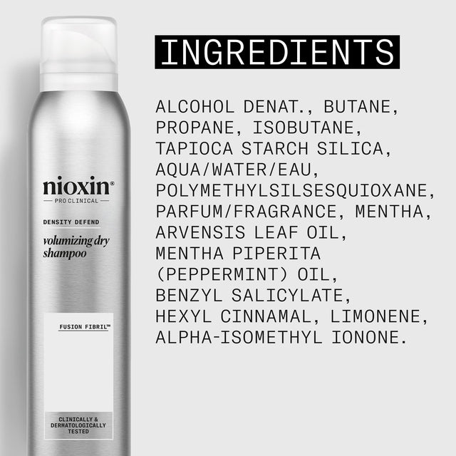 Nioxin Density Defend Volumising Dry Shampoo 180ml
