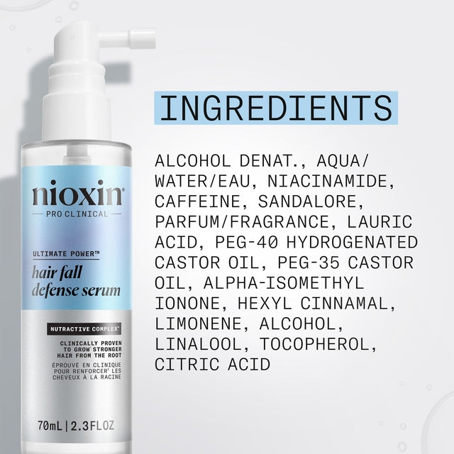 Nioxin Hair Fall Defense Serum 70ml