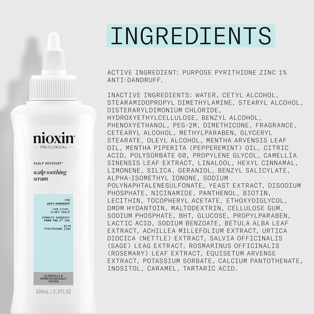 Nioxin Scalp Recovery Scalp Soothing Serum 100ml