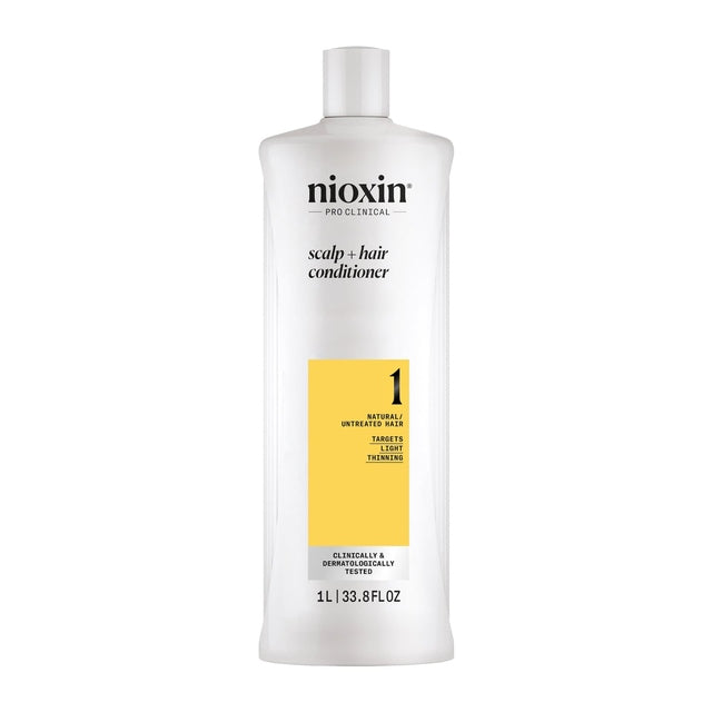 Nioxin System 1 Scalp + Hair Conditioner 1L *NEW