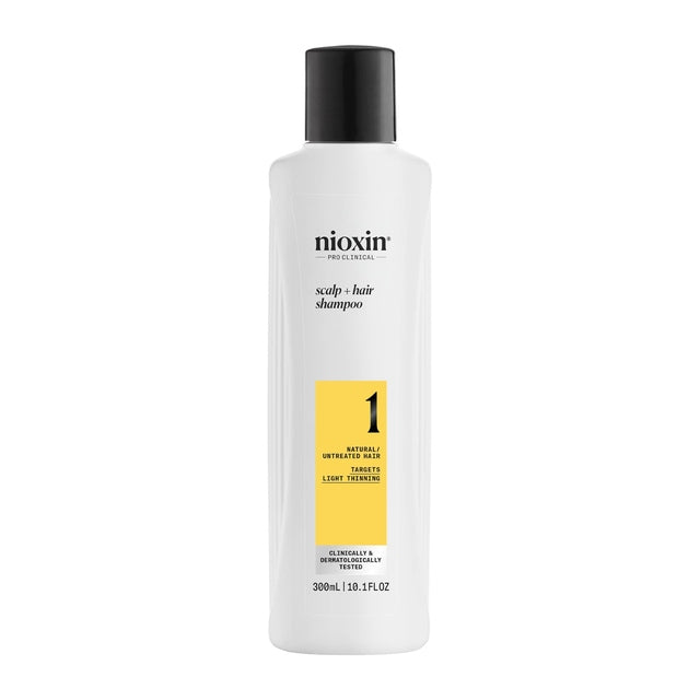 Nioxin System 1 Scalp + Hair Shampoo 300ml *NEW