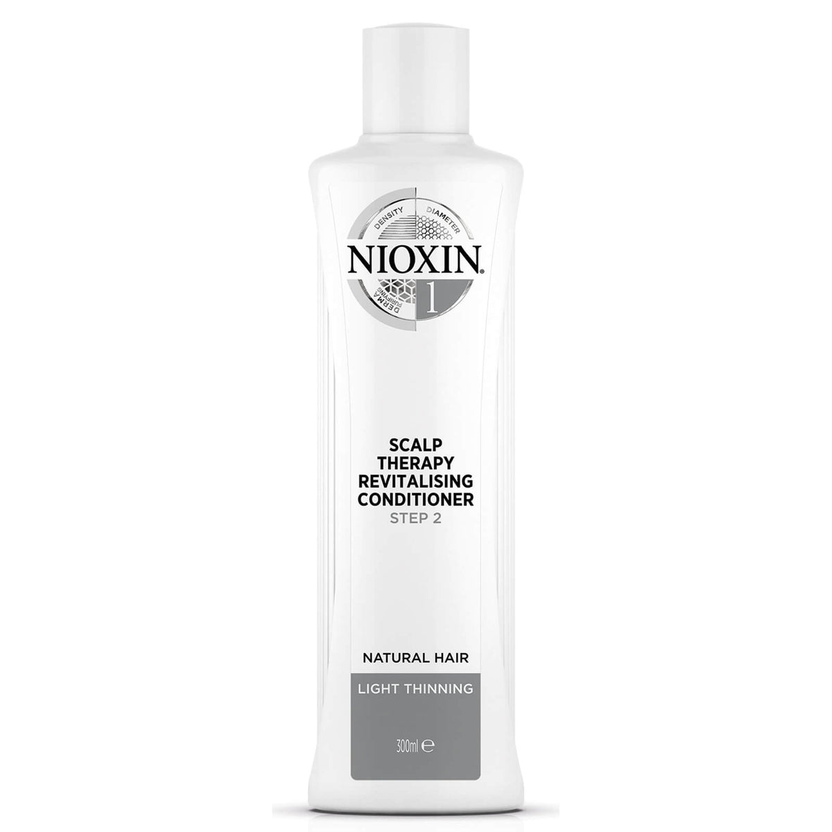Nioxin System 1 Scalp Therapy Revitalizing Conditioner Natural Hair, Light Thinning 300ml
