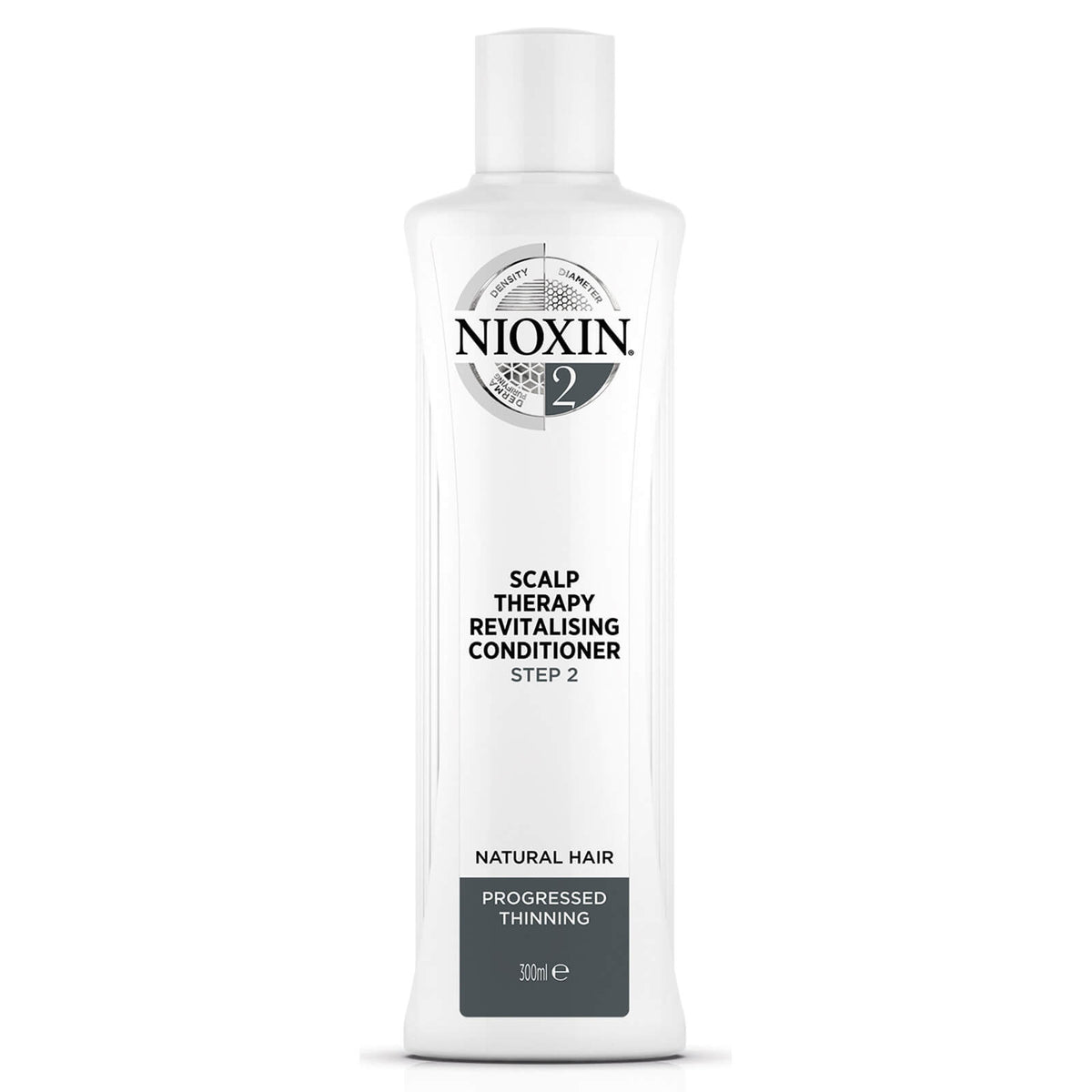 Nioxin System 2 Scalp Therapy Revitalizing Conditioner Natural Hair, Progressed Thinning 300ml