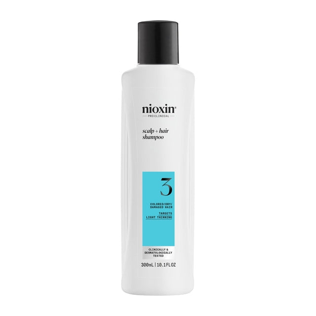 Nioxin System 3 Scalp + Hair Shampoo 300ml *NEW