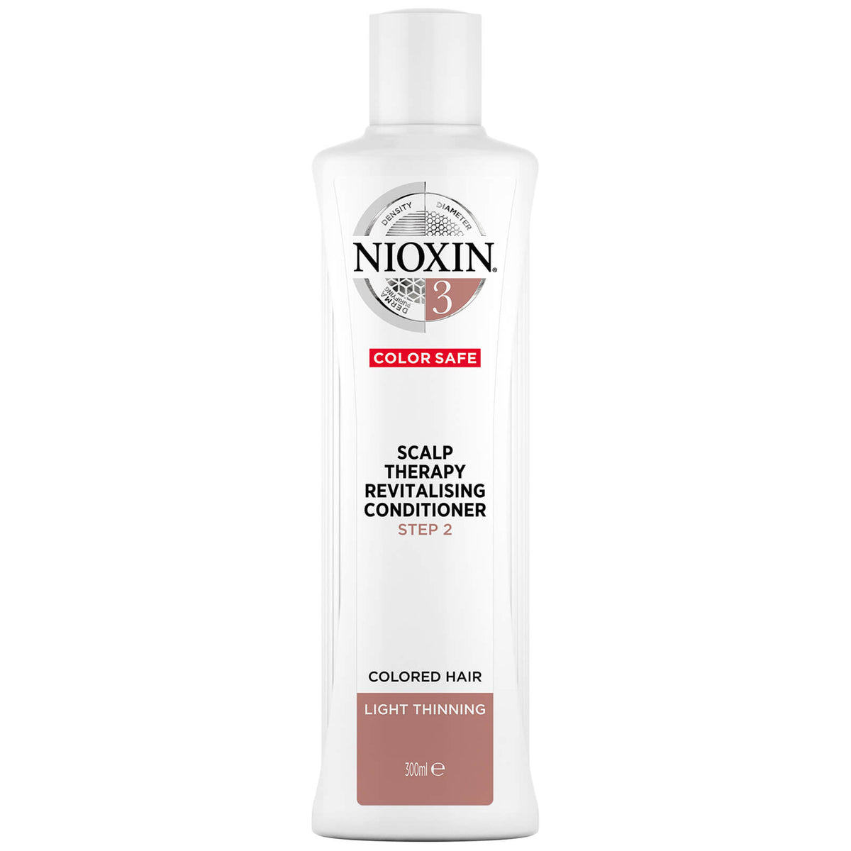 Nioxin System 3 Scalp Therapy Revitalizing Conditioner Colored Hair, Light Thinning 300ml