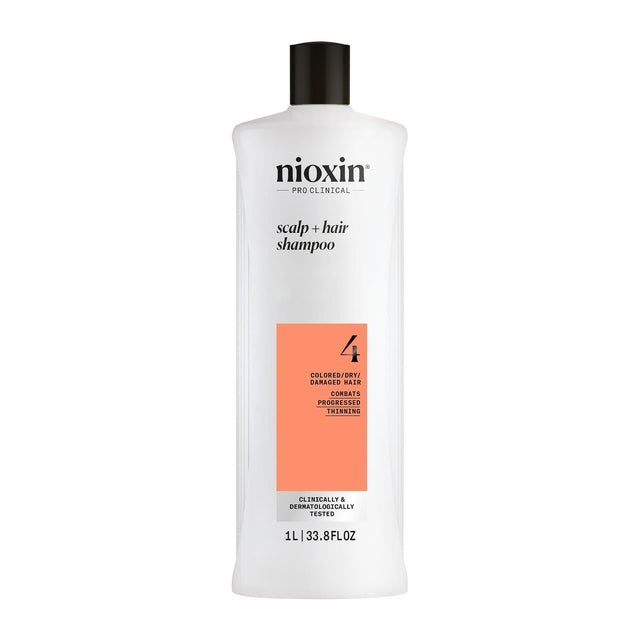 Nioxin System 4 Scalp + Hair Shampoo 1L *NEW