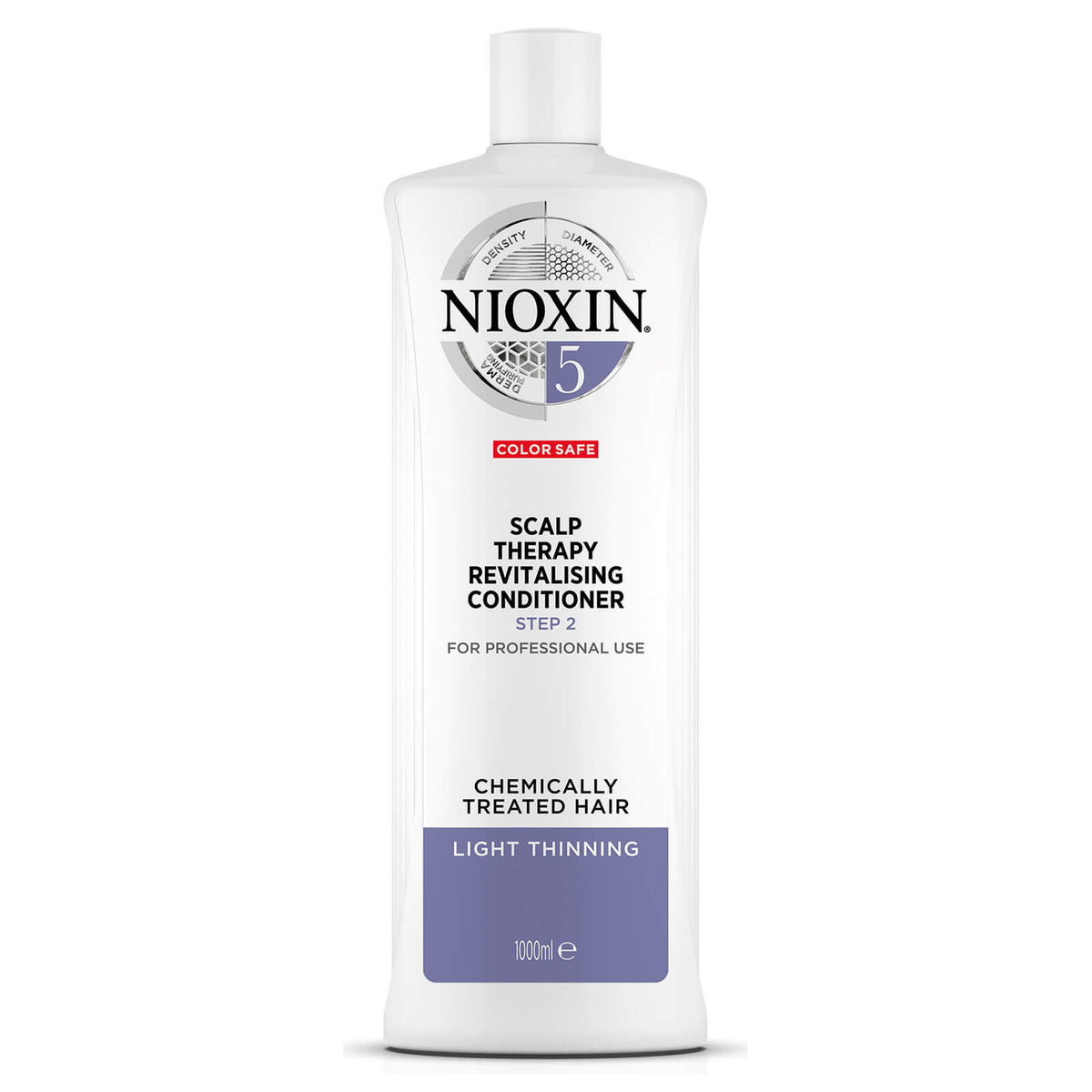 Nioxin System 5 Scalp Therapy Revitalising Conditioner for Chemically Treated Hair with Light Thinning 1000ml