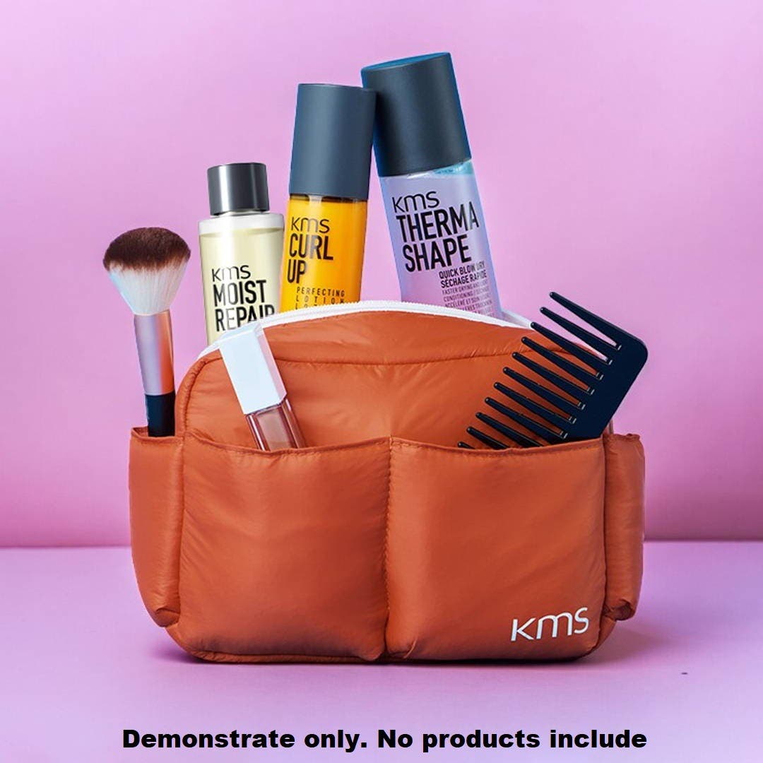 Orange Puffy Bag