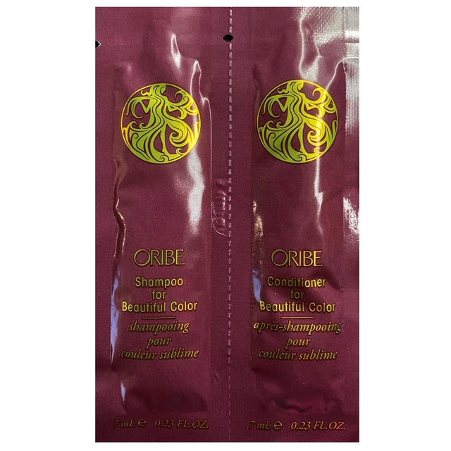 Oribe Beautiful Color Shampoo & Conditioner 7ml Samples