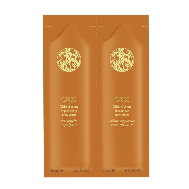 Oribe Côte d'Azur Body Wash & Crème Packette 12ml Sample