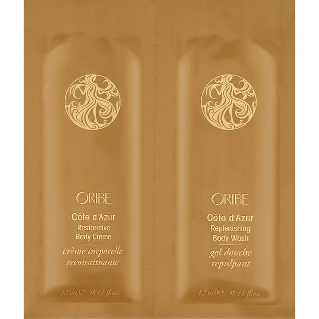 Oribe Côte d'Azur Body Wash & Crème Packette 12ml Sample
